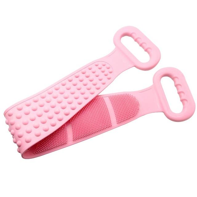 Magic Silicone Bath Brush Back Belt