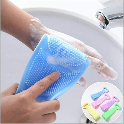 Magic Silicone Bath Brush Back Belt